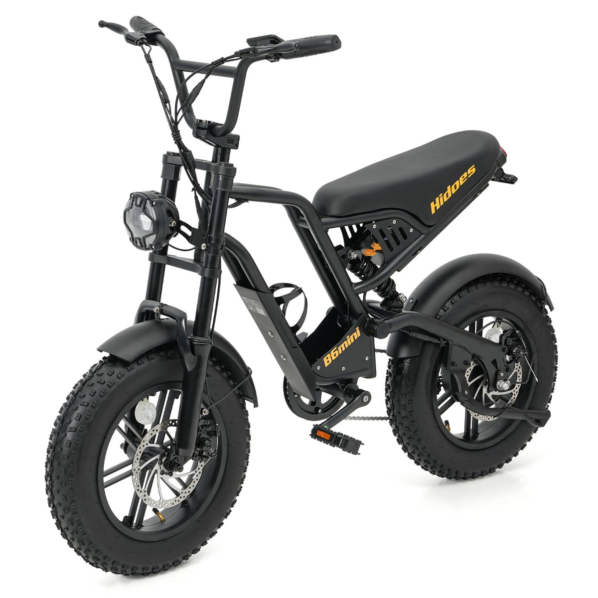 20" Fat Tire Electric Bike for Adults, 48V 15.6Ah Removable Battery, 80KM Range, 7-Speed E-Bike with Dual Suspension - image 9