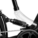 750W Electric Fat Tire Bike with 48V Battery, Hydraulic Disc Brakes & Front Basket - image 6